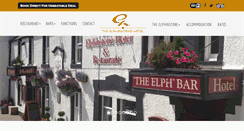 Desktop Screenshot of elphinstonehotel.co.uk